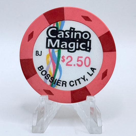 Casino Magic Bossier City Louisiana $2.50 Casino Chip