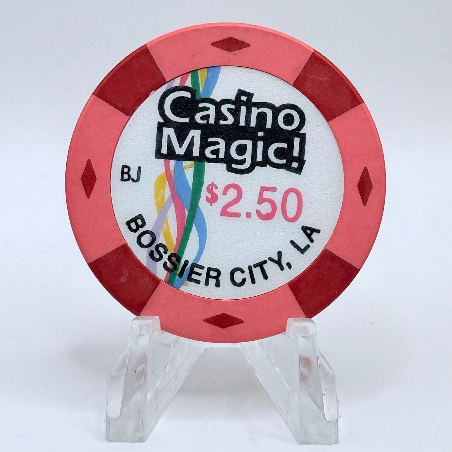Casino Magic Bossier City Louisiana $2.50 Casino Chip