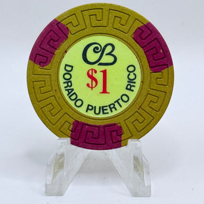 Dorado Beach Dorado Puerto Rico $1 Casino Chip