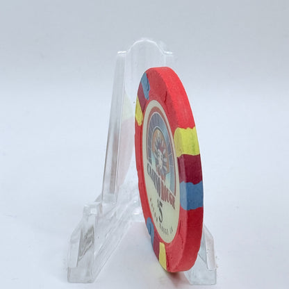 Casino Rouge Baton Rouge Louisiana $5 Casino Chip