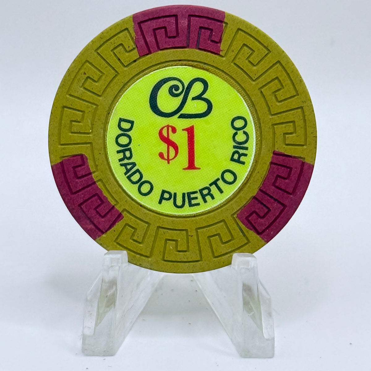 Dorado Beach Dorado Puerto Rico $1 Casino Chip