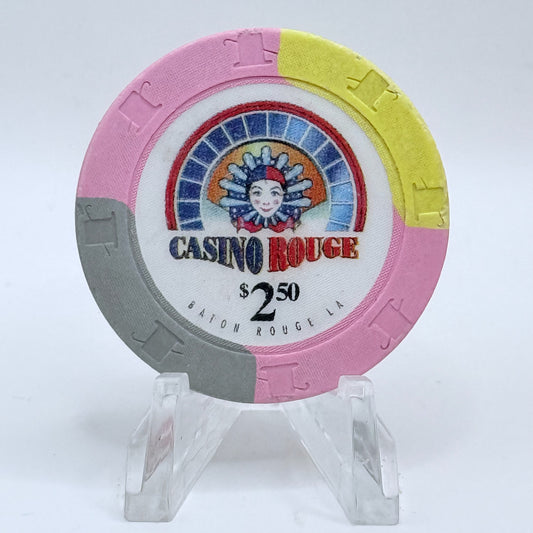 Casino Rouge Baton Rouge Louisiana $2.50 Casino Chip