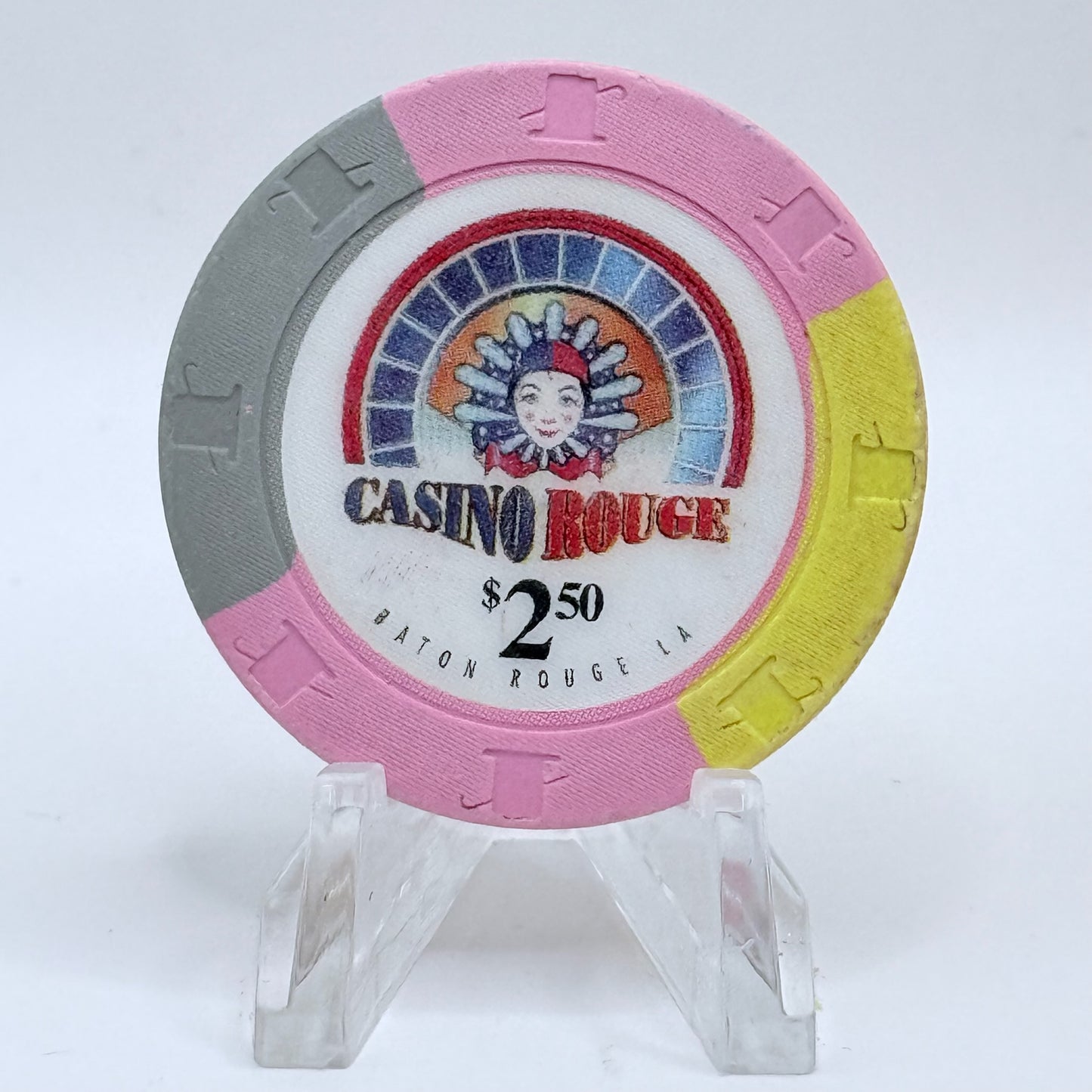 Casino Rouge Baton Rouge Louisiana $2.50 Casino Chip