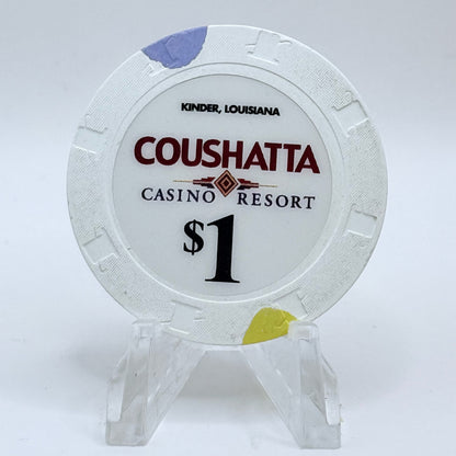 Coushatta Kinder Louisiana $1 Casino Chip