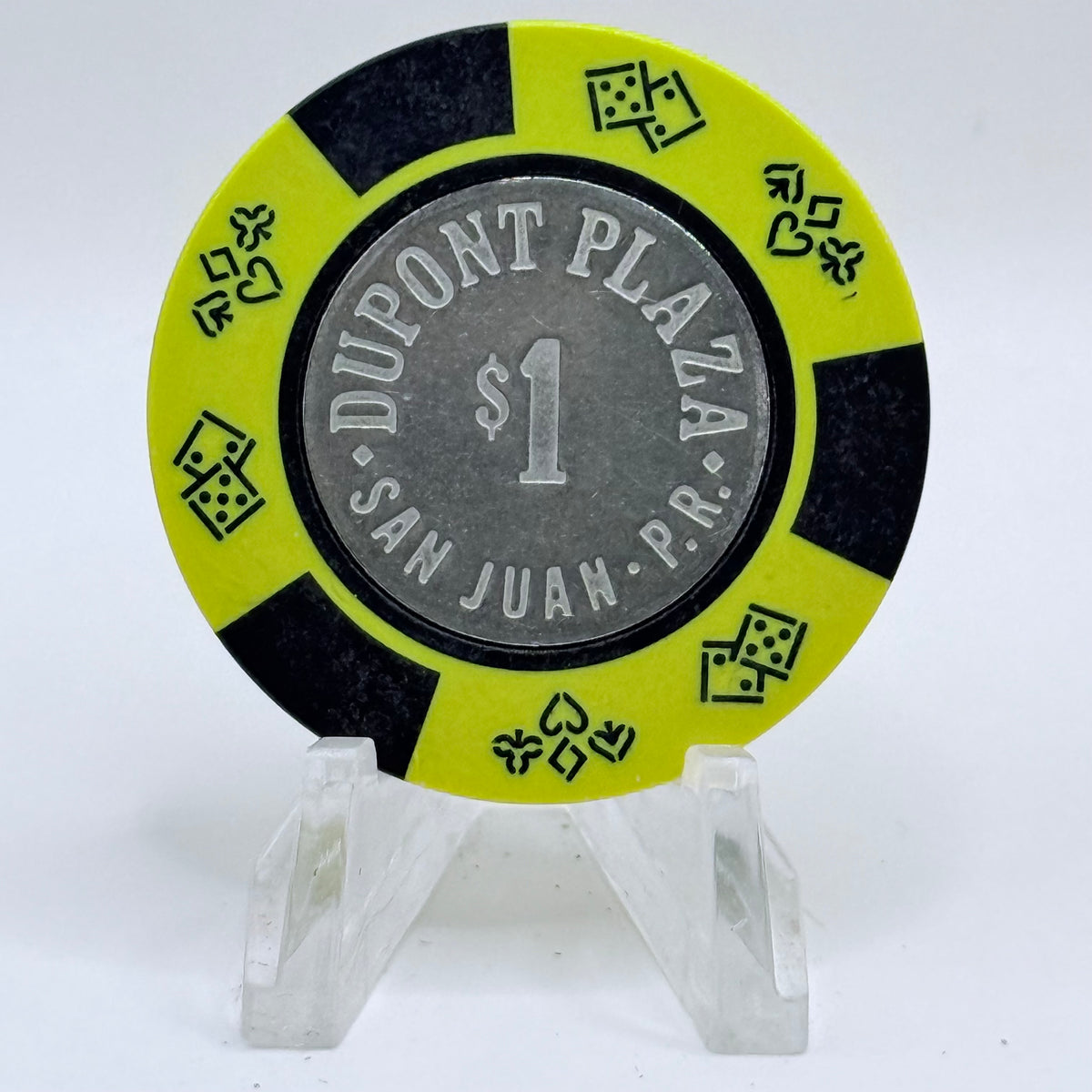 Dupont Plaza San Juan Puerto Rico $1 Casino Chip