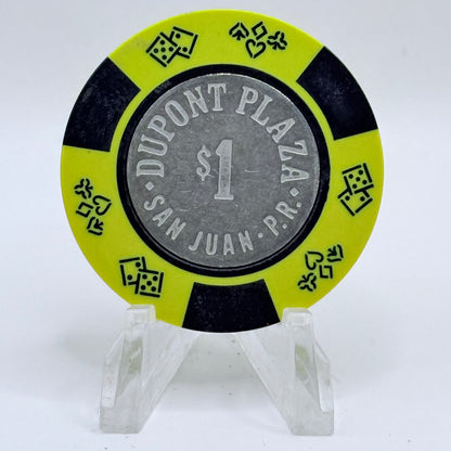 Dupont Plaza San Juan Puerto Rico $1 Casino Chip