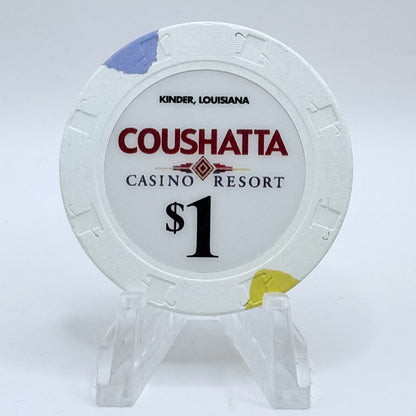 Coushatta Kinder Louisiana $1 Casino Chip