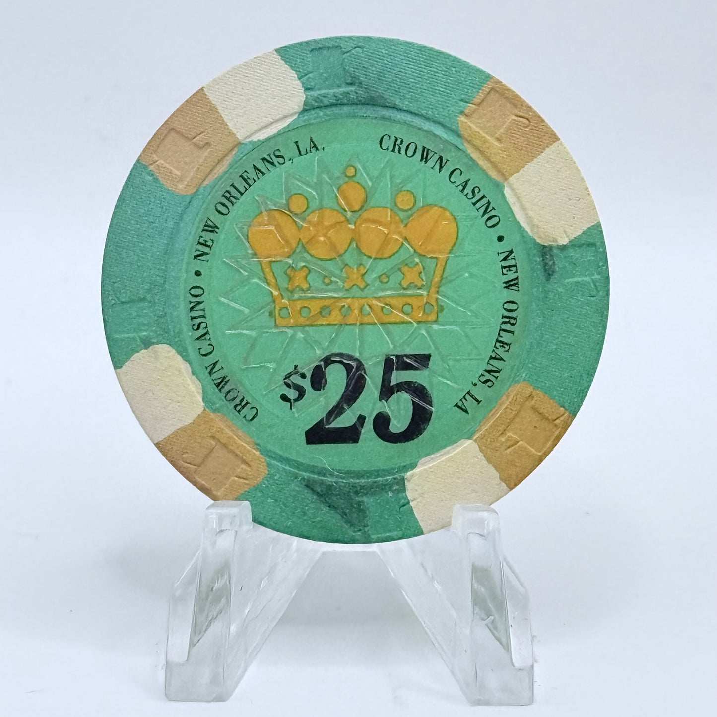 Crown New Orleans Louisiana Series 4 $25 Casino Chip