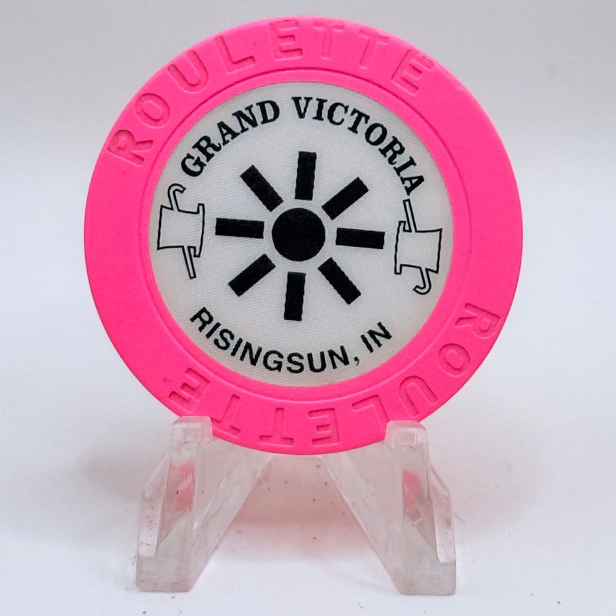 Grand Victoria Rising Sun Indiana Series 201 Roulette Casino Chip