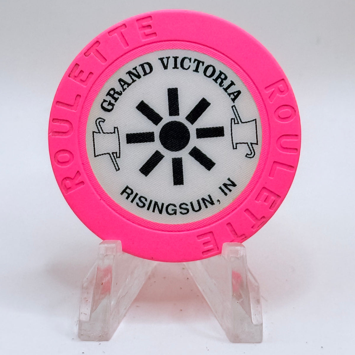 Grand Victoria Rising Sun Indiana Series 201 Roulette Casino Chip