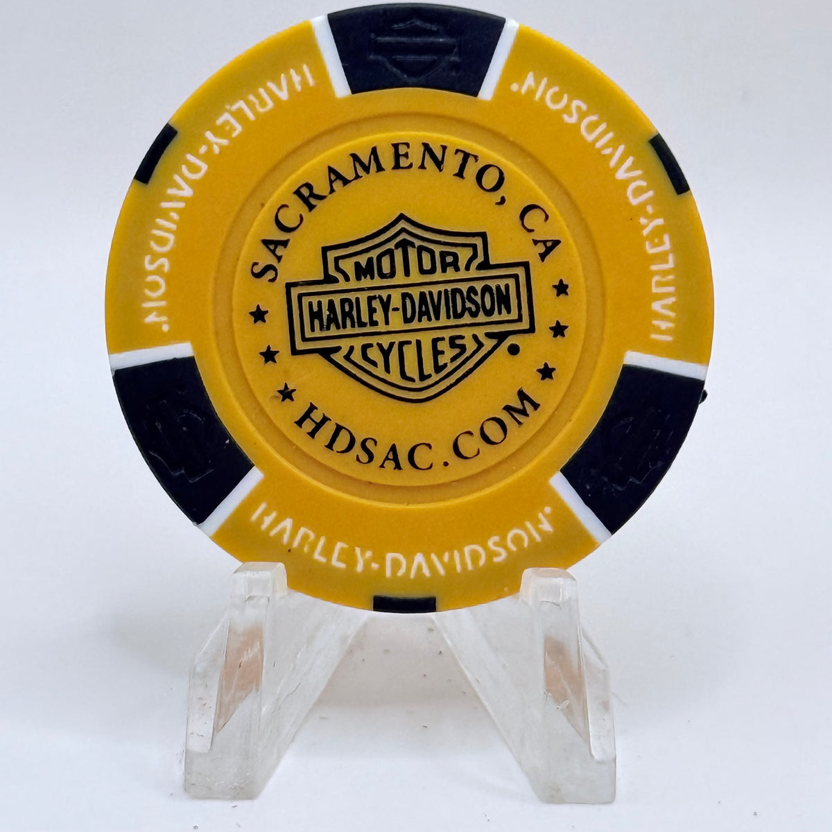 Harley-Davidson - Sacramento Sacramento California Series 1 Advertising Chips
