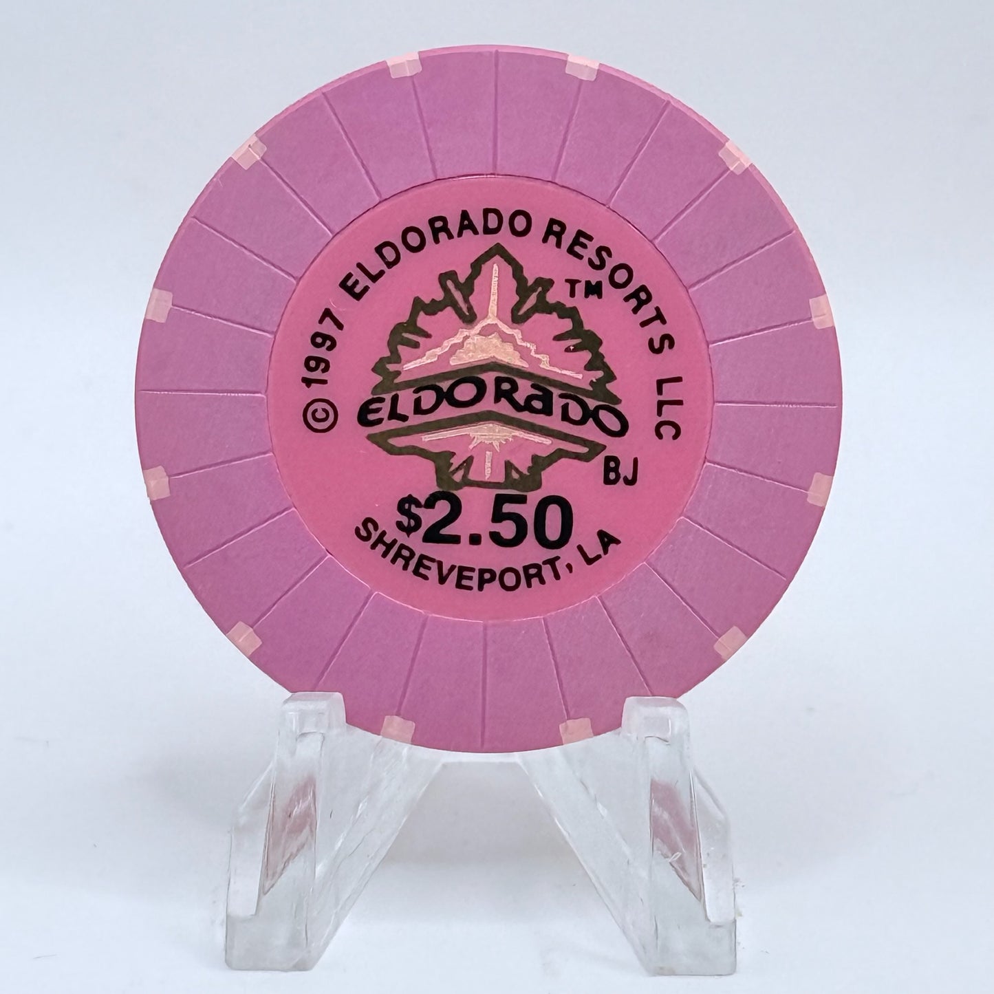 Eldorado Shreveport Louisiana 2005 $2.50 Casino Chip