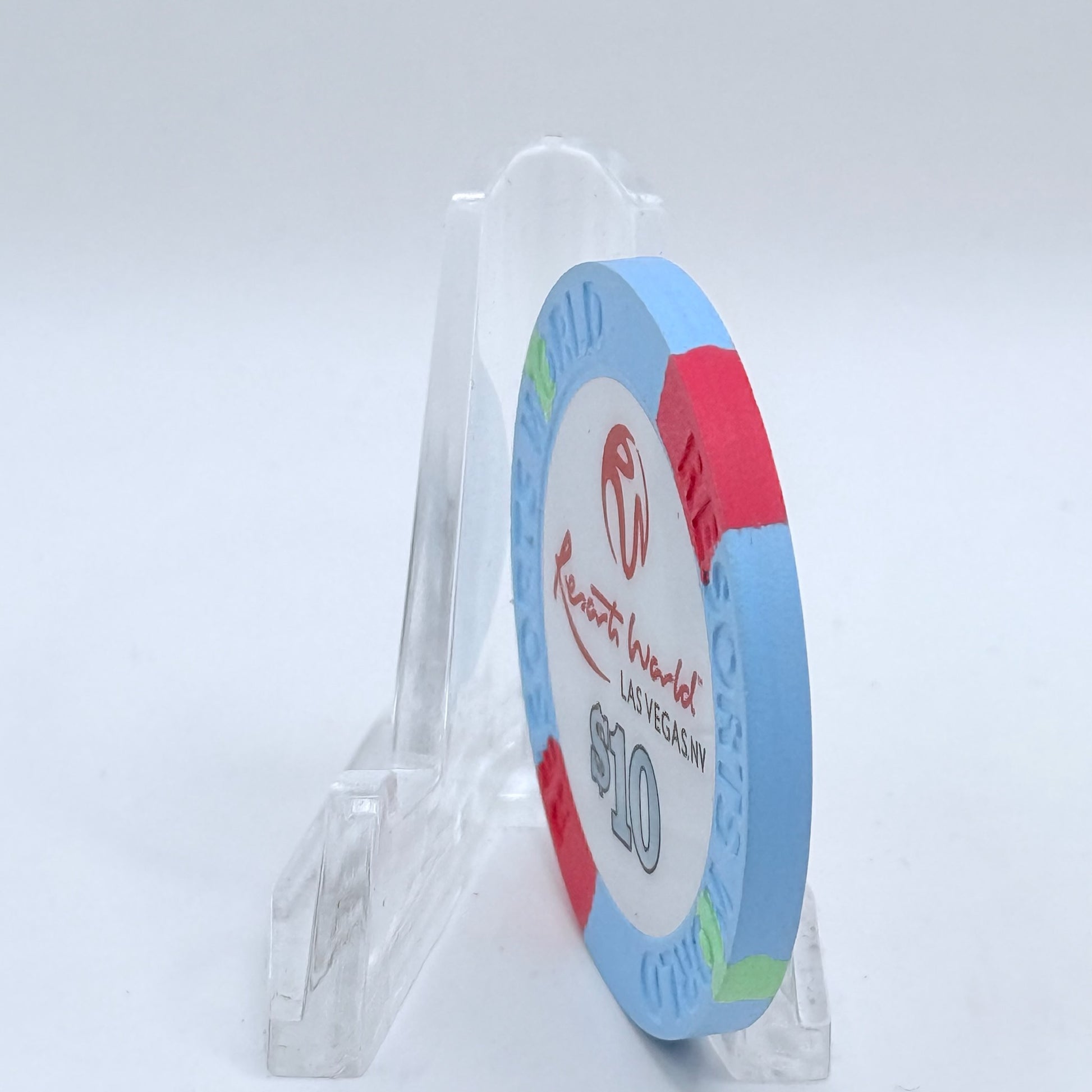 Resorts World Las Vegas Las Vegas Nevada 2021 $10 Casino Chip D3230