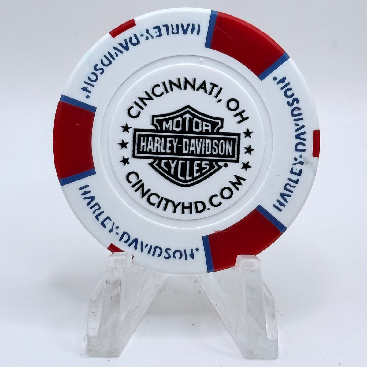 Harley-Davidson - Cin City Cincinnati Ohio Series 3 Advertising Chips