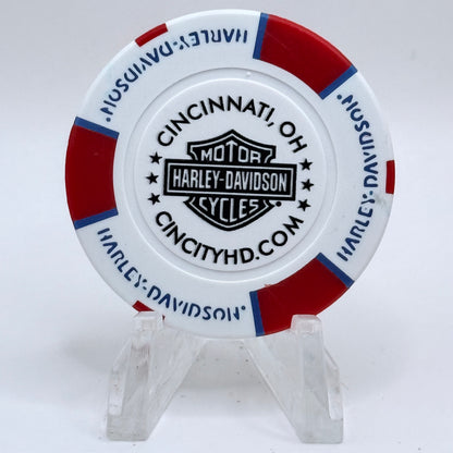 Harley-Davidson - Cin City Cincinnati Ohio Series 3 Advertising Chips
