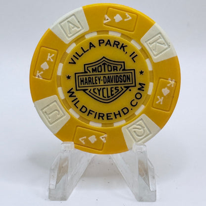 Harley-Davidson - Wild Fire Villa Park Illinois Advertising Chips