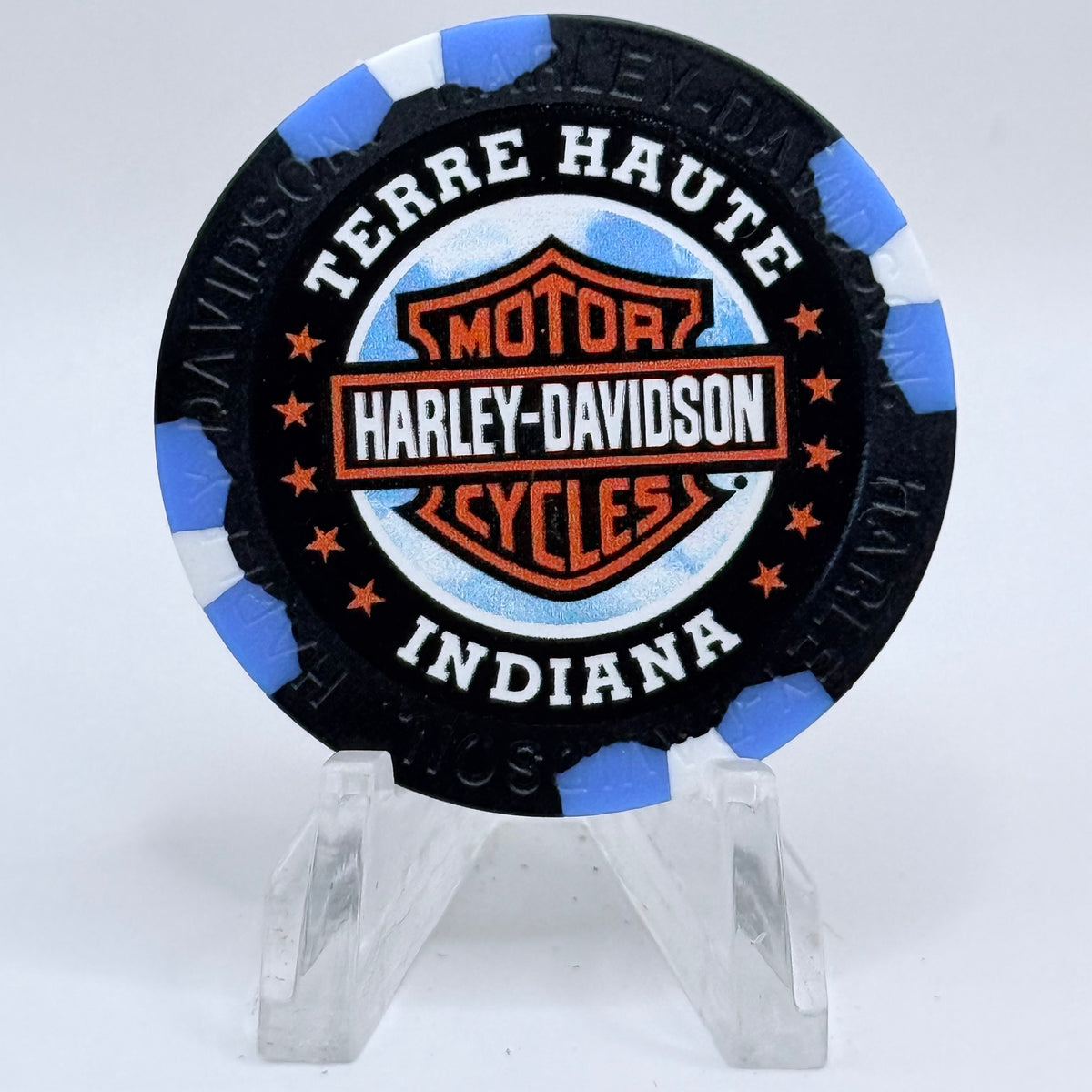 Harley-Davidson - Cannonball Terre Haute Indiana Advertising Chips