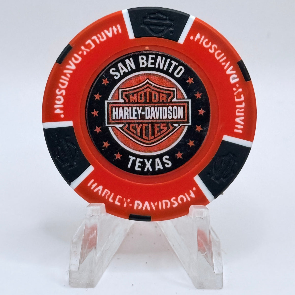 Harley-Davidson - Mad Boar San Benito Texas Series 2 Advertising Chips
