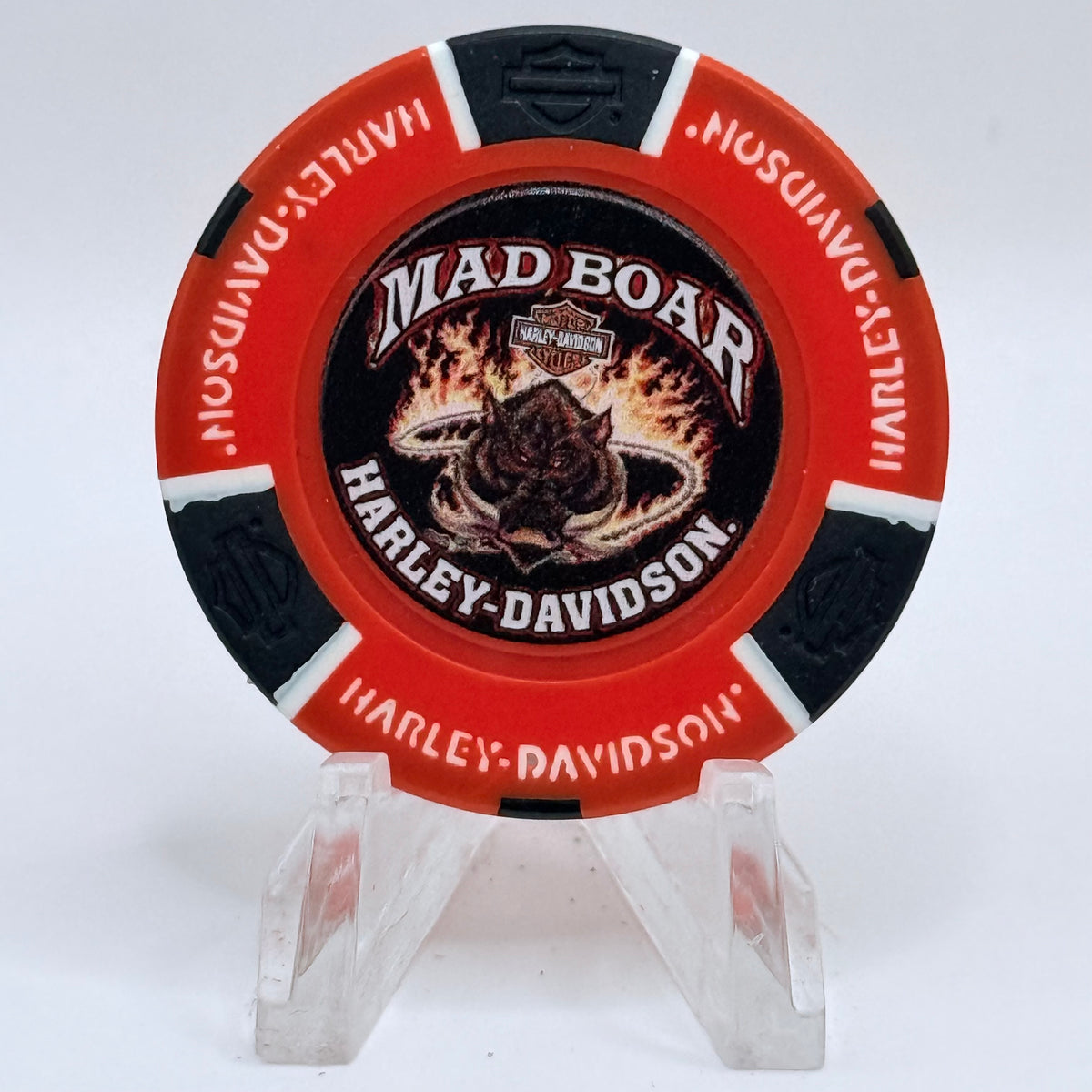 Harley-Davidson - Mad Boar San Benito Texas Series 2 Advertising Chips