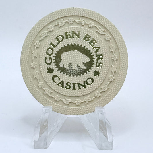 Golden Bears Casino Klamath California $1 Casino Chip