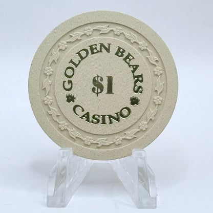 Golden Bears Casino Klamath California $1 Casino Chip
