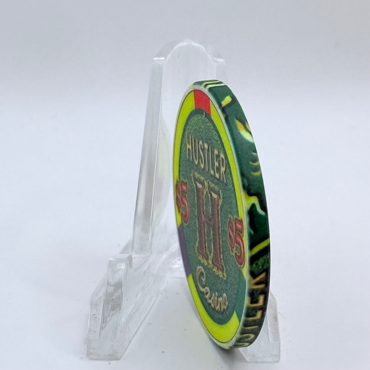 Hustler Casino Gardena California 'Year Of The Tiger' LE $5 Casino Chip