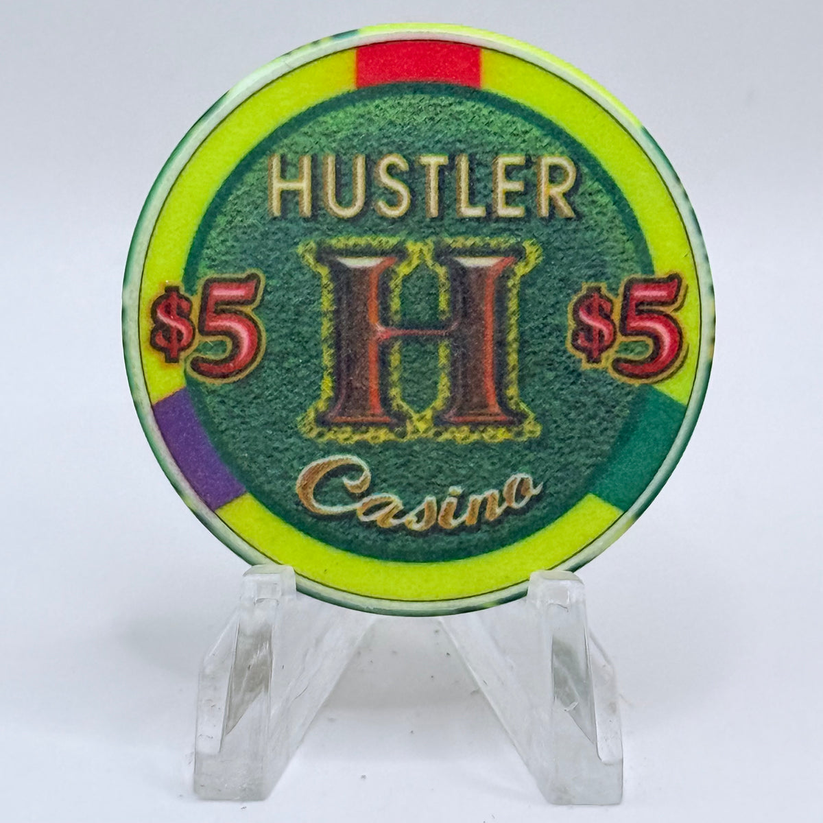 Hustler Casino Gardena California 'Year Of The Snake' LE $5 Casino Chip