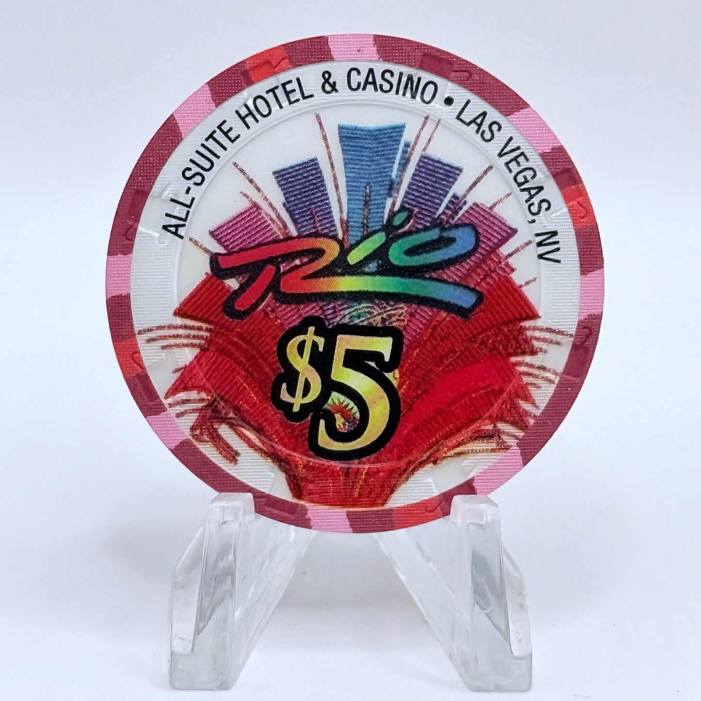 Rio Las Vegas Nevada 2003 'Octoberfest' LE $5 Casino Chip E2296