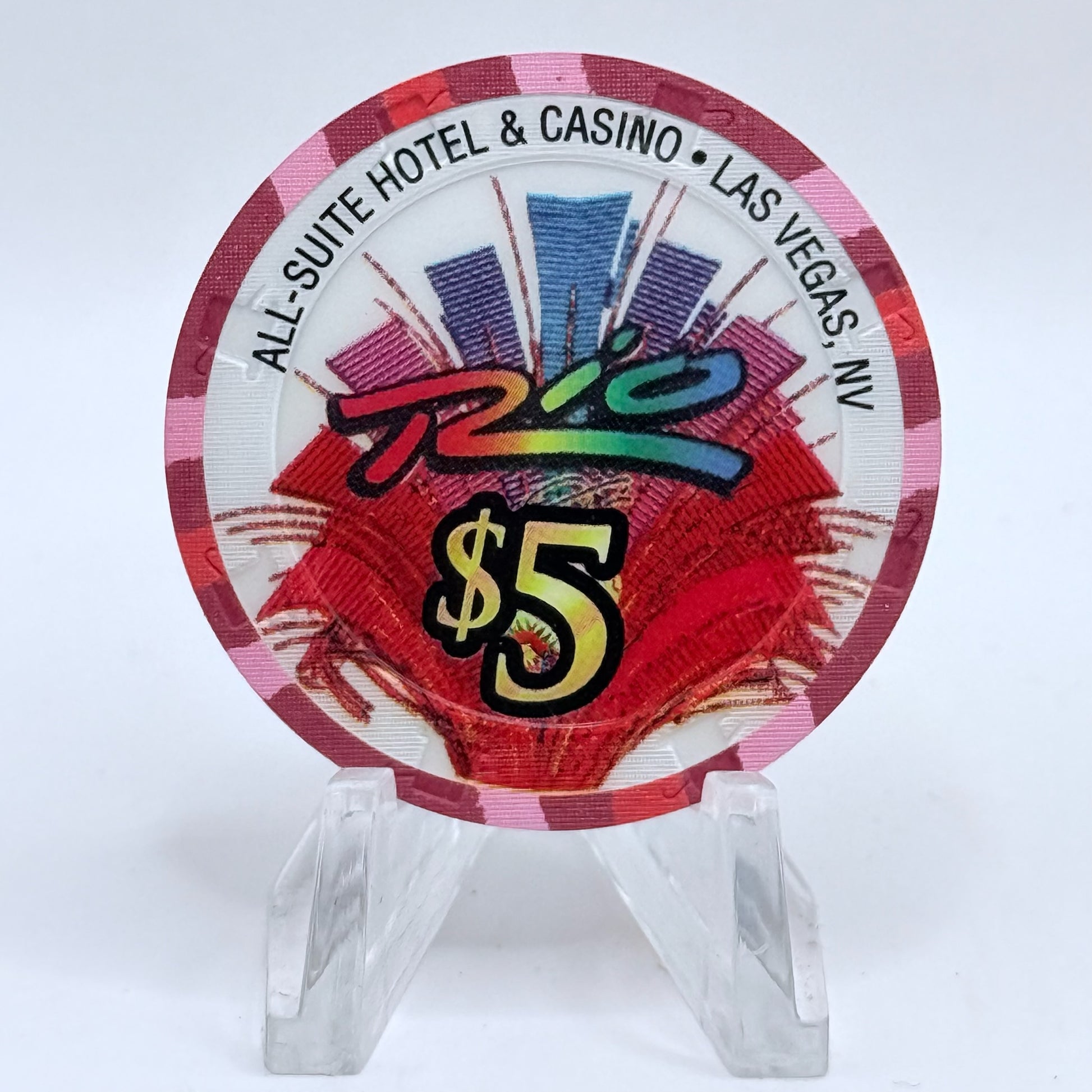 Rio Las Vegas Nevada 2003 'Octoberfest' LE $5 Casino Chip E2296