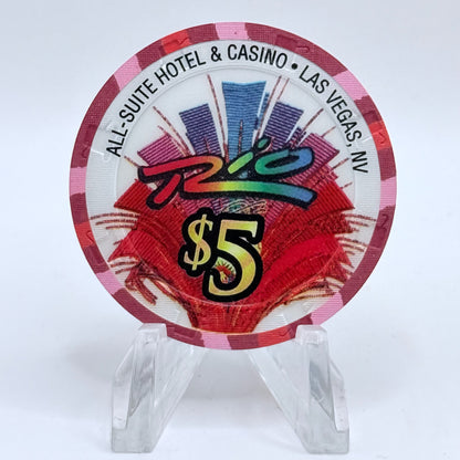Rio Las Vegas Nevada 2003 'Octoberfest' LE $5 Casino Chip E2296