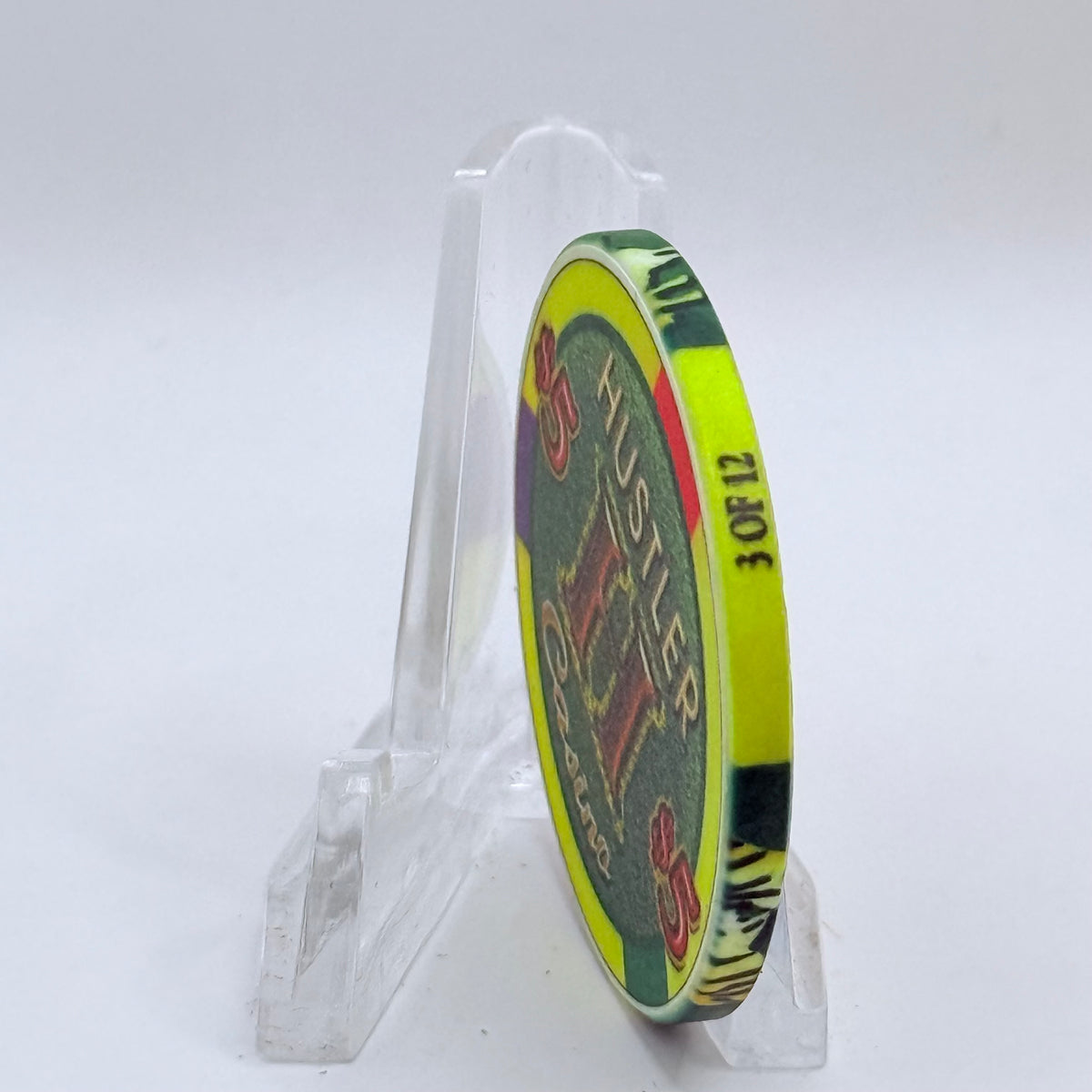 Hustler Casino Gardena California 'Year Of The Snake' LE $5 Casino Chip
