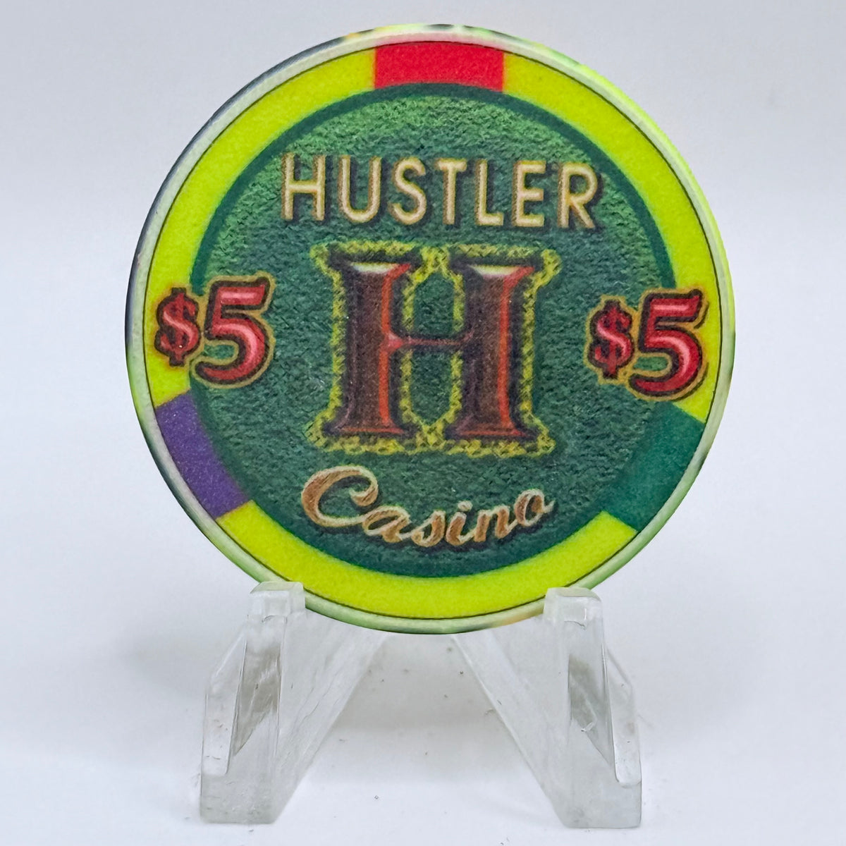 Hustler Casino Gardena California 'Year Of The Ram' LE $5 Casino Chip
