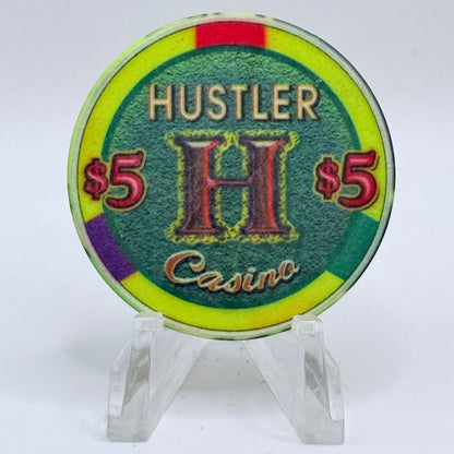 Hustler Casino Gardena California 'Year Of The Rabbit' LE $5 Casino Chip