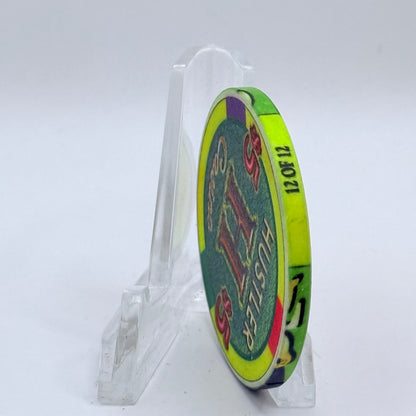 Hustler Casino Gardena California 'Year Of The Rabbit' LE $5 Casino Chip