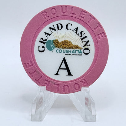 Grand Casino Coushatta Kinder Louisiana Series 3 Roulette Casino Chip