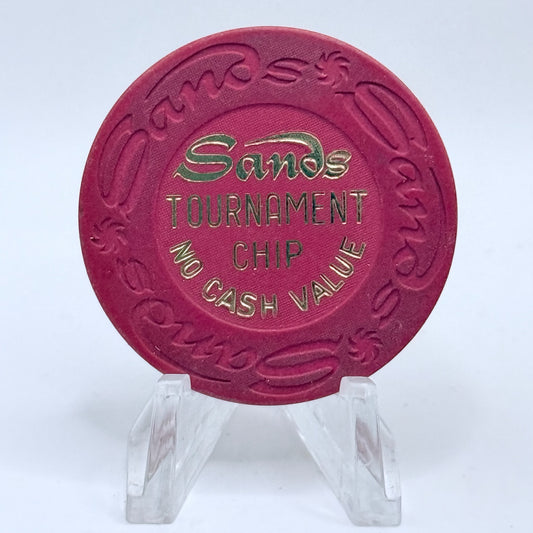 Sands Las Vegas Nevada 1980s Series 10 $5 NCV Casino Chip N9048