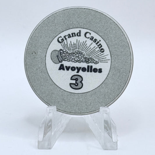 Grand Casino Avoyelles Marksville Louisiana Series 2 Roulette Casino Chip