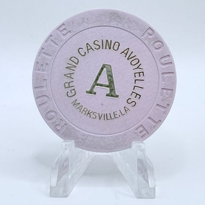 Grand Casino Avoyelles Marksville Louisiana Series 3 Roulette Casino Chip