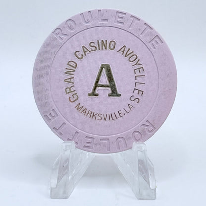 Grand Casino Avoyelles Marksville Louisiana Series 3 Roulette Casino Chip