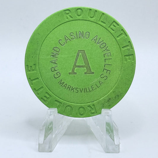 Grand Casino Avoyelles Marksville Louisiana Series 3 Roulette Casino Chip