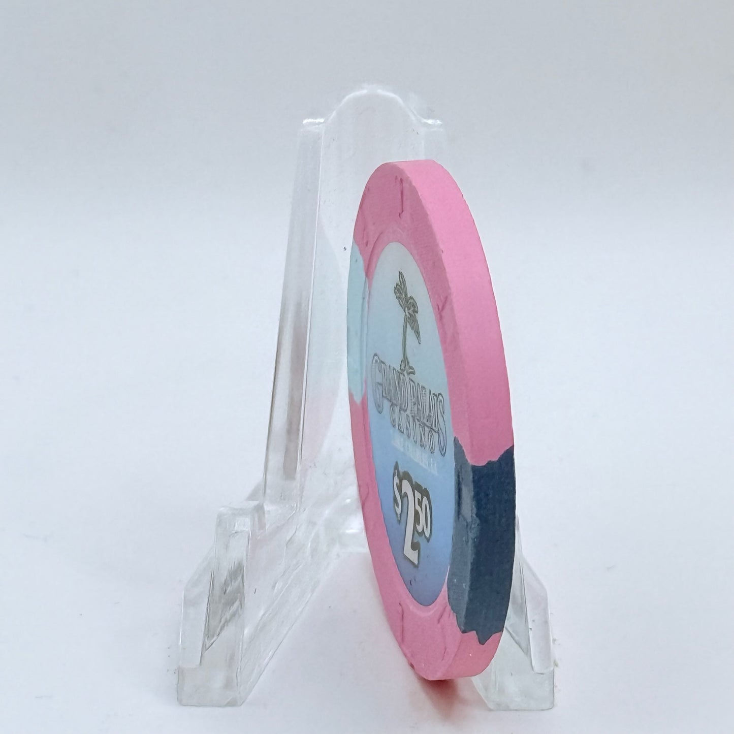 Grand Palais Lake Charles Louisiana 2001 $2.50 Casino Chip