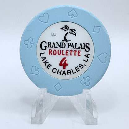 Grand Palais Lake Charles Louisiana 1996 Series 104 Roulette Casino Chip