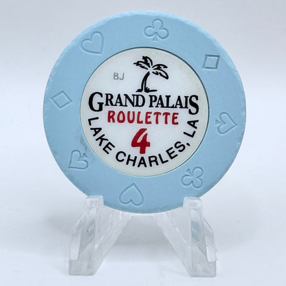 Grand Palais Lake Charles Louisiana 1996 Series 104 Roulette Casino Chip