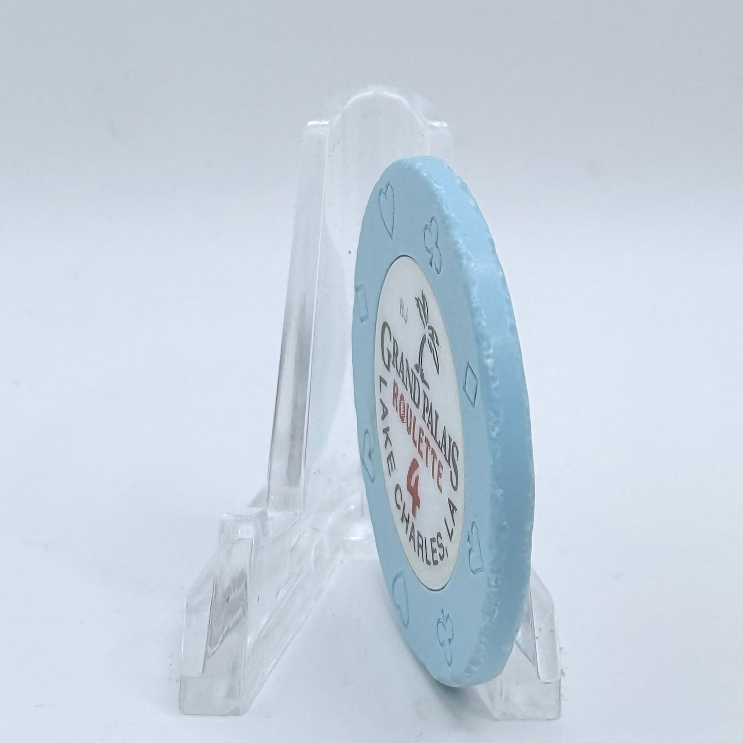 Grand Palais Lake Charles Louisiana 1996 Series 104 Roulette Casino Chip