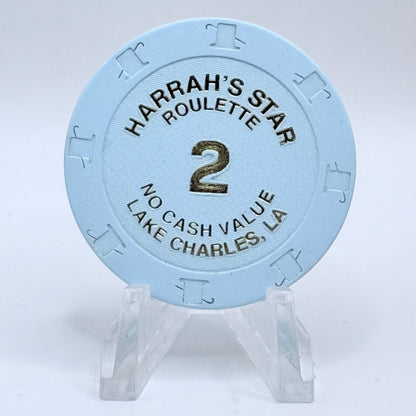 Harrah's Star Lake Charles Louisiana Series 102 Roulette Casino Chip