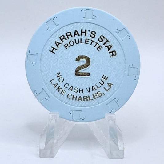 Harrah's Star Lake Charles Louisiana Series 102 Roulette Casino Chip