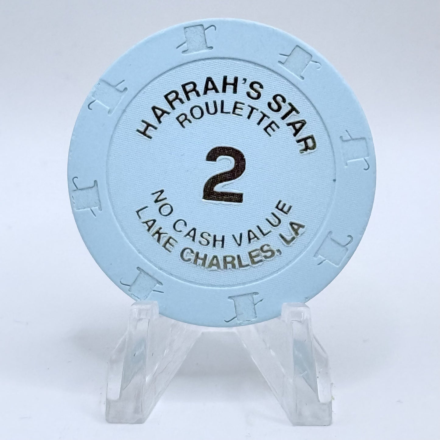 Harrah's Star Lake Charles Louisiana Series 102 Roulette Casino Chip