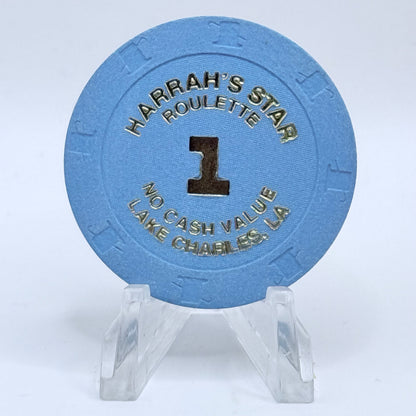 Harrah's Star Lake Charles Louisiana Series 101 Roulette Casino Chip