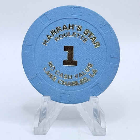 Harrah's Star Lake Charles Louisiana Series 101 Roulette Casino Chip