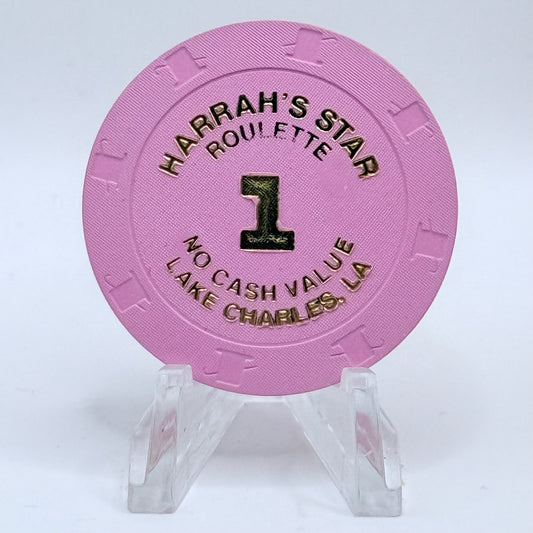 Harrah's Star Lake Charles Louisiana Series 101 Roulette Casino Chip
